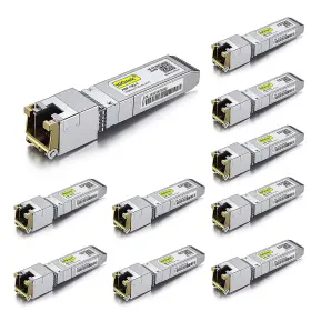 10g-sfp-t 10gtek Cisco-10pcs 10gbase-t Sfp To Rj-45 Transceiver 10gbe Copper Ethernet Cat.6a Module
