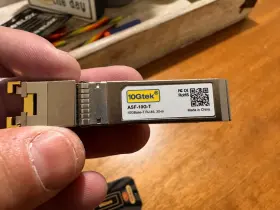 Asf-10g-t-mkt-x 10gtek Mikrotik S Rj10 Transceiver 10g Sfp 10gbase-t Copper To Rj-45 30meters