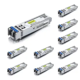 Asf13-24-10 10gtek Cisco-10pcs Us 1.25g Sfp 1000base-lx Transceiver 1310nm Smf Fiber Optic Module Up To 10 Km