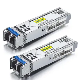 Asf13-24-10 10gtek Cisco-2pc Ca 1.25g Sfp Transceiver 1000base-lx 1310nm Smf Singlemode Fiber Optic Module