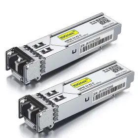 1.25g 10gtek Asf85-24-x2 Cisco-2pcs Sfp 1000base-sx Multimode Lc Fiber Transceiver 850nm Mmf 550m For Ci