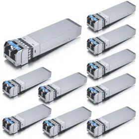 Axs13-192-10 10gtek Cisco-10pcs 10gbase-lr Sfp Transceiver 10g 1310nm Smf Singlemode Fiber Optic Module 10
