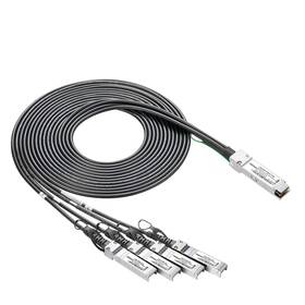10gtek Cab-qsfp/4sfp-p3m-30-juniper 40g Qsfp To 4xsfp Breakout Dac - 40gbase-cr4 Passive Direct Attach Copper T