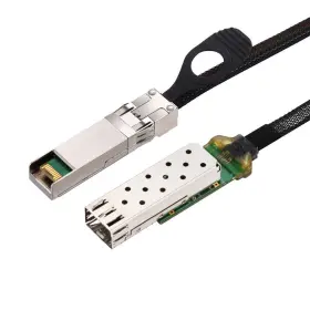 S-cage-055 10gtek Cvt-s/s-cage-055 1pc 10g Sfp To Extender Cage With Eeprom On Side 3m Flat Cable In Nyl