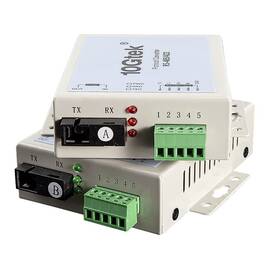10gtek Rs-485/422-sc20a B Serial Rs485/rs422 To Fiber Optic Media Converter Communication Data
