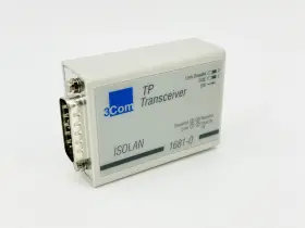 Rj-45 3com 161-0 New Tp Transceiver Isolan Ezthernet Led Indicating Without Box