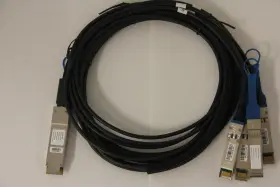 Qp-4spjp-2.0m 3rd Party Manufacturer Juniper Compatible 40gbase-cr4 Qsfp To 4 10gbase-cu Sfp 2m Cable