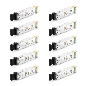 6com 771077546882 10pack 10gbase-lr Sfp Transceiver 10g Lc Single Mode Module