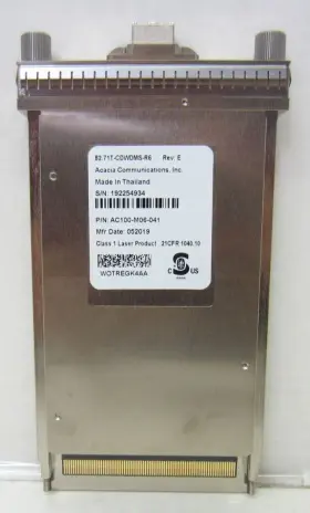 82.71t-cdwdms-r6 Acacia Communications Inc. Ac100-m06-041 Ac100-mo6-041 Wotregk4aa Rev.e 100gb Module 5 In-stock