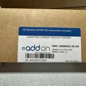 550m Addon 821455178249 - Gbic-1000base-sx-ao Transceiver 850nm Sc New