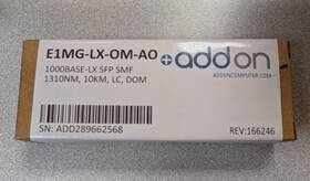 Addon E1mg-lx-om-ao 33211-100 1ge 1000base-lx 10km 1310nm Sfp Lc Smf