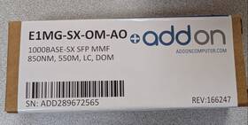 Addon E1mg-sx-om-ao Add-on 1000base-sx Sfp