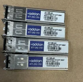 Jd118b-ao Addon Lot Of 4x Jd118b Hp Compatible 1000base-sx Sfp Mmf Lc #m291