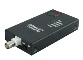 An-10bt-10b2 Adnet 10baset Rj45 Utp To 10base2 Thinnet Coax Bnc Media Converter Ethernet Adapt
