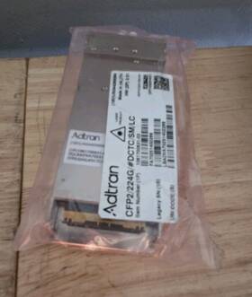 Adtran 1061700631-03 Cfp/224g/#dctc/sm/lc Module Used