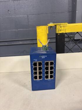 Advantech Se416-ei-t B Smartworx Se416 16-port Managed Ethernet Switch Rj45 Used