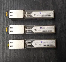 3he00062cb-01 Alcatel-lucent 1gb Base-tx Rj-45 Sfp Transceiver Lot Of 3