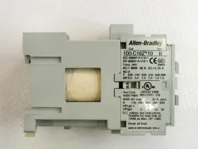 100-c16zj10 Allen Bradley Ser. B 600v 30a 3-main Poles Contractor