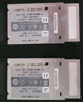 Allen-bradley 1756-m100 Allen-bradley 1756-m100a 96151373 Memory Cartridge Module Lot Of 2