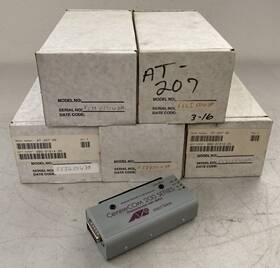 Allied Telesis At-200 Lot Of 5 Nos Single Port Transceiver 12vdc 500 Ma Max