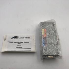 Allied Telesis At-477-05 At-470 12vdc 0.5a Centrecom Transceiver - New