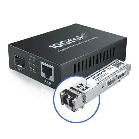 G0101-sfp Alwong Gigabit Ethernet Media Converter Multi-mode Dual Lc Fiber To Conver