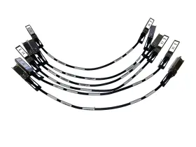 X6566b-05-r6 Amphenol X6566b-05-r5 Lot Of 6 Data Cable 0.5m Sfp 10g 0.5m. 112-00297 A0. Bh