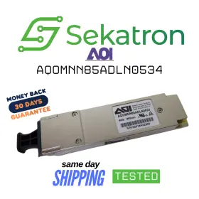 Aqomnn85adln0534 Aoi 40gb Qsfp 40g-sr4 Cisco Compatible Transceiver Fastship
