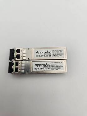 Approved Optics 10g-sfpp-sr-a Lot Of 2 10gbase Sr Sfp Module Brocade Compatible