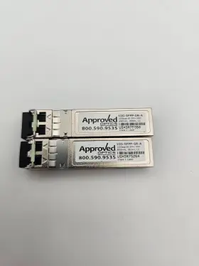 10g-sfpp-sr-a Approved Optics Lot Of 2 10gbase Sr Sfp Module Brocade Compatible