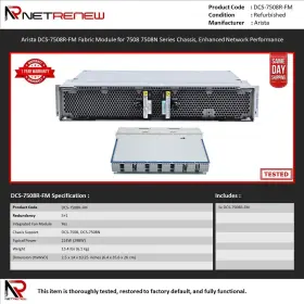 Dcs-7508r-fm Arista Fabric Module For 7508 7508n Series Chassis