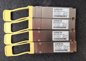 Qsfp-40g-lrl4 Arista Xvr-10063-20 Lot Of 4 40 Gigabit Qsfp Transceivers