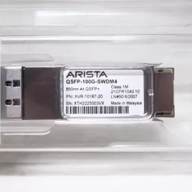 Qsfp-100g-swdm4 Arista Xvr10167-20 Genuine 100gbase-swdm4 Xvr-10167-20 Free Ship