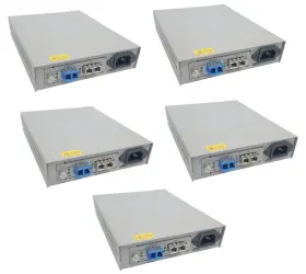 At-ex1001sc Ati At-ex1001sc/gm1 5x Gigabit Ethernet Extender With Nbase Em316gr Fiber Module