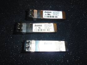 Avago 5c50s25046 Lot 3 Afbr-57d7apz-elx 21cfr J Class 1 850nm Mini Gbic Transceiver
