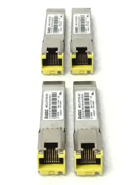 Abcu-5731rz-ib1 Avago 4x Ibm 78p1518 1000base-t Rj45 Copper Sfp Module Working
