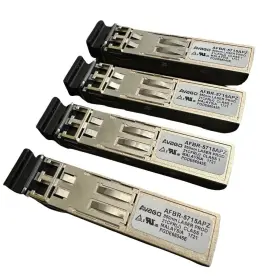 Afbr-5715apz Avago Lot Of 4 Sfp 1000base-sx 550m Mmf 850nm Duplex Lc/upc Dom New