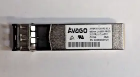 Afbr-57d5apz-elx Avago Lot Of 3 8gbps Sfp Optical Transceiver Afbr-57d5apz-elx Avago Lot Of 3 8gbps Sfp Optical Transceiver