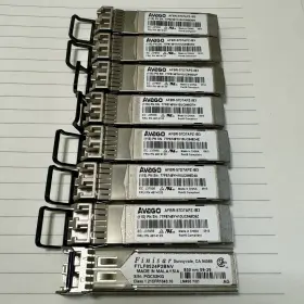 Afbr-57d7apz-ib3 Avago 8gb Sfp Minigbic Transceiver Module Set Of 7 And 1 Finistar