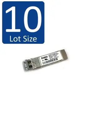Afbr-57f5mz-ht1 Avago Lot Of 10 16gb Sfp Sr Optical Transceiver Module