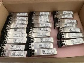 Afbr-57r7apz-hw Avago Lot Of 25 4g-300m- 850nm Sfp Transceiver