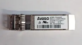 Afbr-703asmz Avago Lot Of 2 850nm Sfp Optical Transceiver Afbr-703asmz Avago Lot Of 2 850nm Sfp Optical Transceiver