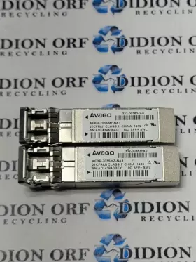 Afbr-703smz-na3 Avago Set Of 2 10g Sfp Swl Transceiver Module Sku 9213