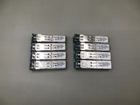 Afct-5701pz Avago Lot Of 8 1300nm 21cfr J Fibre Optic Transceiver Module