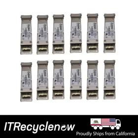 Afct-721xpdz-bb1 Avago Pack Of 12x 10gbase-lr 1310nm Xfp 10km Smf Transceiver Module