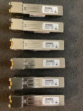 Hbcu-5710r Avago Transceivers Lot Of 6