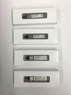 407-bbou-ax Axiom Lot Of 4 Dell 10gbase-sr Sfp Xcvr Transceivers