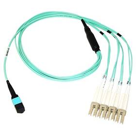 Axiom Memory Mp8lcom4r10m-ax - Mpo Female To 4 Lc Multimode Om4 50/125