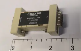 Ic1157a Black Box Rs-232 To Ttl Bidirectional Converter Adapter Adaptor Db9