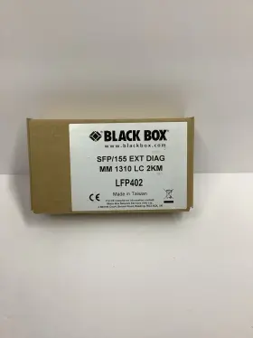Lfp402 Black Box Transceiver Sfp/155 Ext Diag Mm 1310 Lc 2km